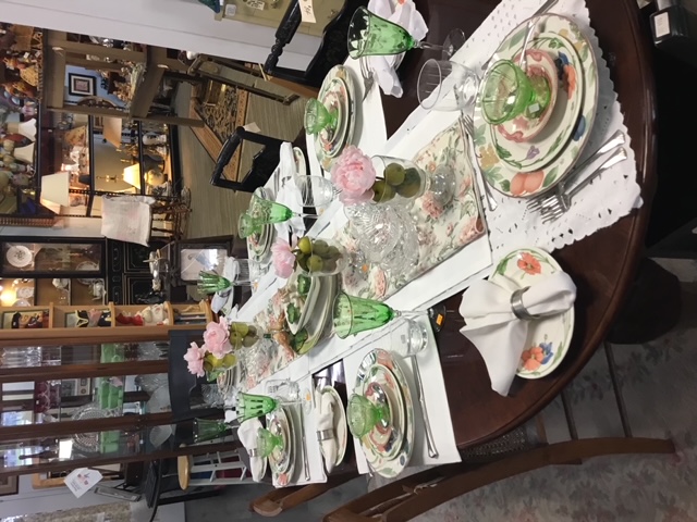 Store tablesetting display