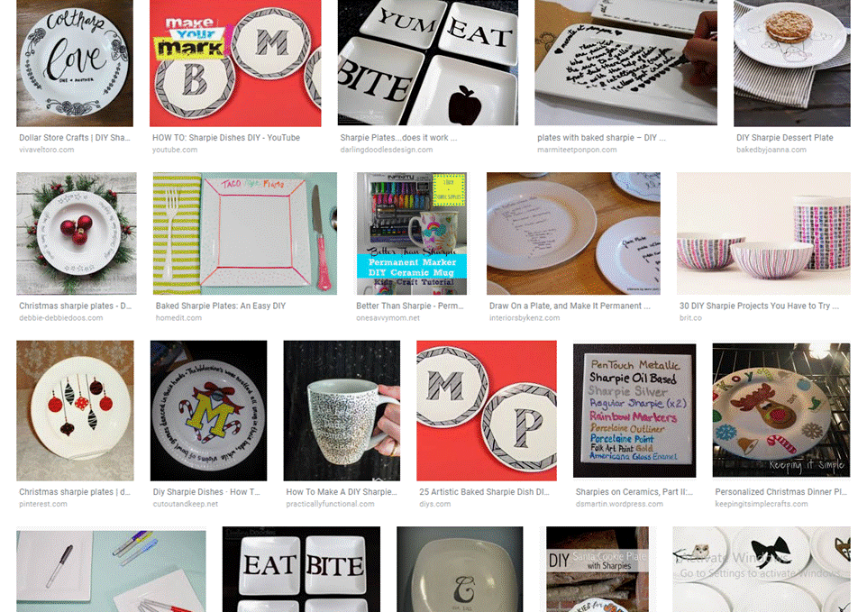 Create your own keepsake plate