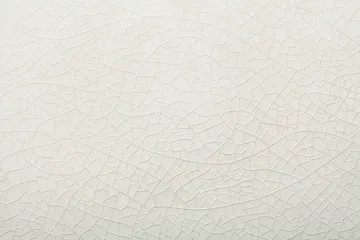 Typical Crazing. Less noticeable on lighter color china.