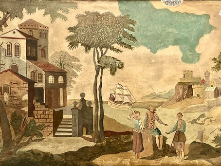 A small semblance of the Taj Mahal awaits