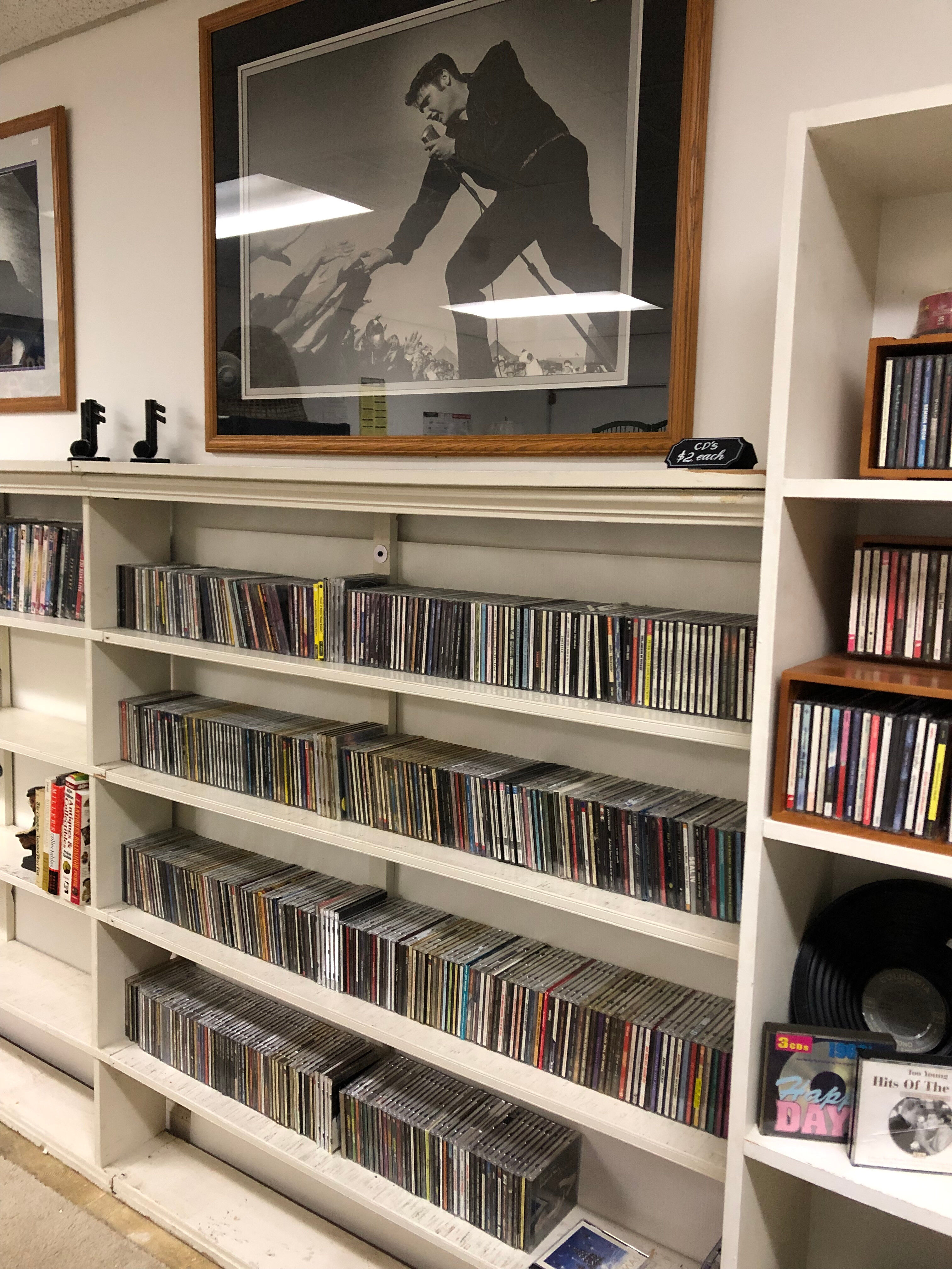 This FRI & SAT BOGO FREE on audio, visual & printed media (cd's, dvds, books, vhs & cassette tapes)!