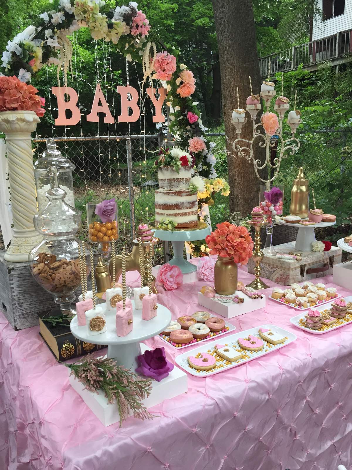 Vintage baby shower