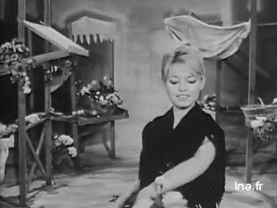 Brigette Bardot vintage shopping