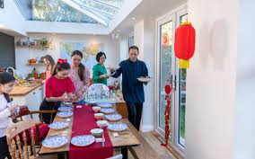 Family dinner gathering