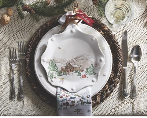 Christmas place setting