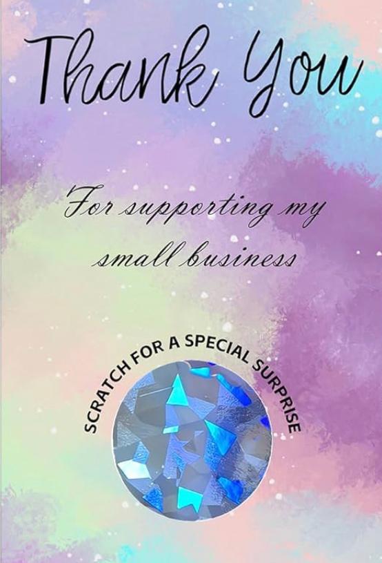 Scratch off coupon image