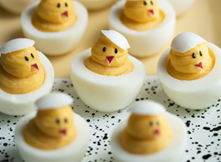 Deviled egg peeps