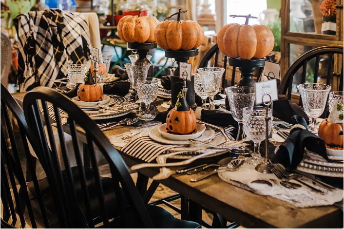 Halloween table