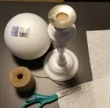 Hat candlestick DIY supply photo