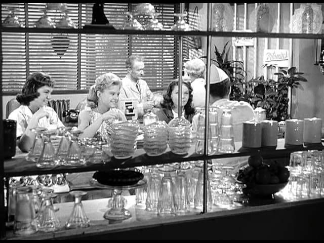 Vintage ice cream shop