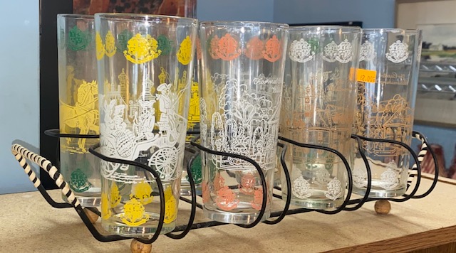 Vintage drink glasses