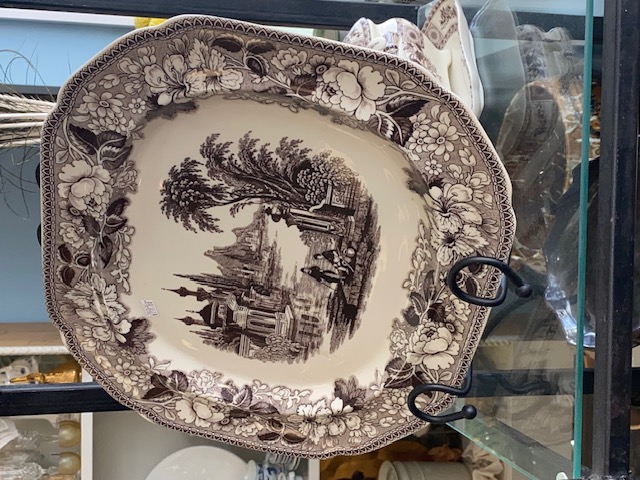 Vintage serving platter