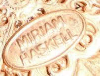Miriam Haskell jewelry logo