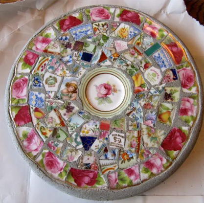 Mosaic stepping stone