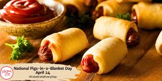 Pigs in a blanket appetizer