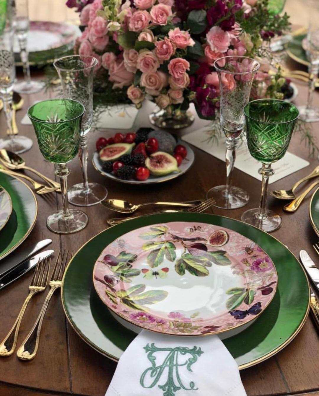 Vintage tablescape