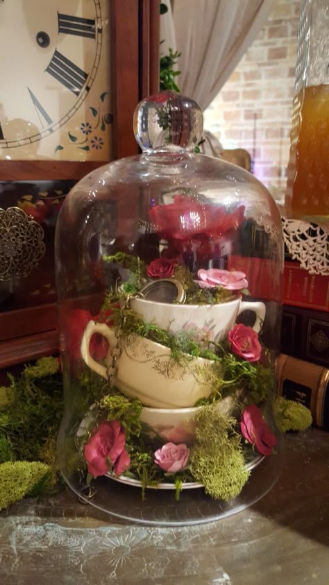 Vintage teacup cloche