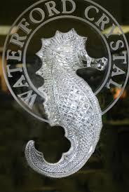 Waterford crystal seahorse